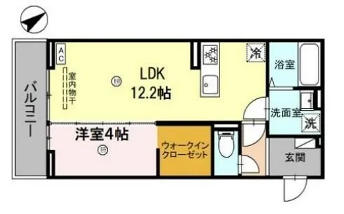 ルグラン龍野【3階】の間取り