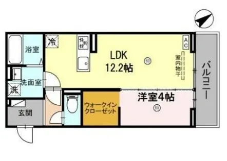 ルグラン龍野【3階】の間取り