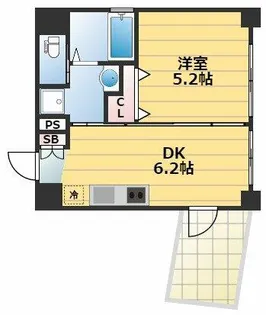 Laule’a姫島【4階】の間取り