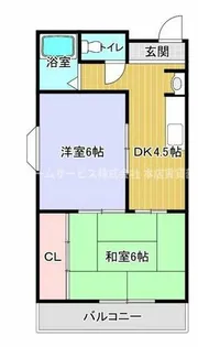 パラッツォF【4階】の間取り