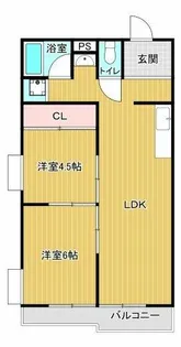 メゾンそれいゆ【4階】の間取り