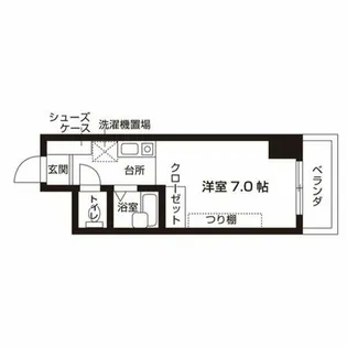 STUDENTピアレゾン【10階】の間取り