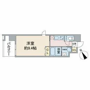 Gokiso Terrace【5階】の間取り