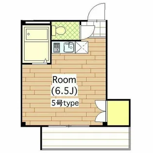 大阪府門真市城垣町【マンション】の間取り