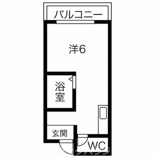 パレス野江【2階】の間取り