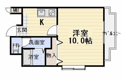 セブンスヒルⅡ【4階】の間取り