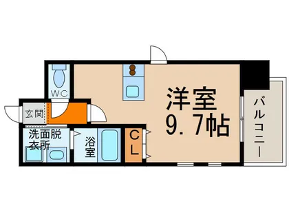 プレサンス新栄デコール【7階】の間取り