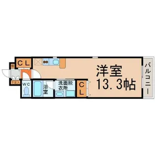プレシャス代官【8階】の間取り