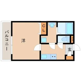 コージープレイス尼崎【3階】の間取り