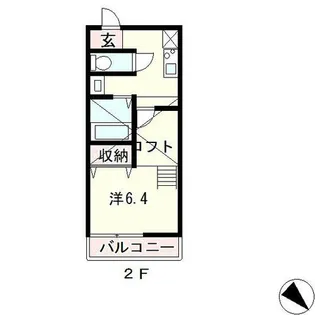 Cherry tree【2階】の間取り