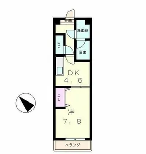 feliciaうさぎ【6階】の間取り