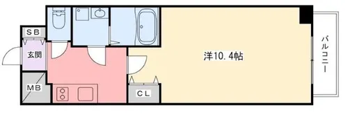 インタービレッジ土山二番館【2階】の間取り