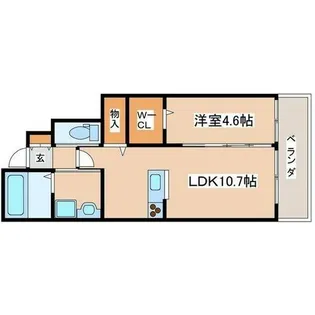 Gran Village御着【1階】の間取り