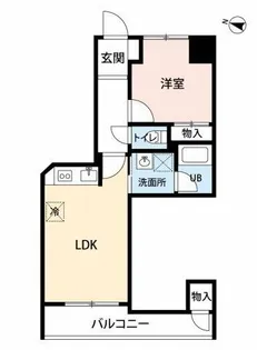 ファーストレジデンス【2階】の間取り