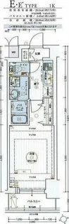 エステムコート名古屋今池アーバンゲート【11階】の間取り