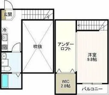 Grandole志賀本通Ⅰ【1階】の間取り