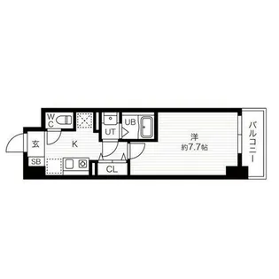Westland白鷺【7階】の間取り