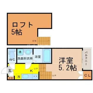 Kai【1階】の間取り