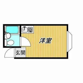 アミティ市大前【4階】の間取り