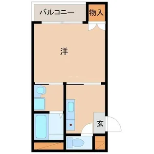 カーサ・ラルーチェ【3階】の間取り