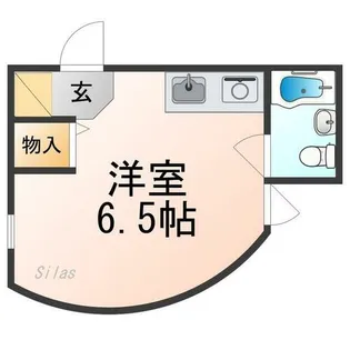 シャトレ花園【4階】の間取り