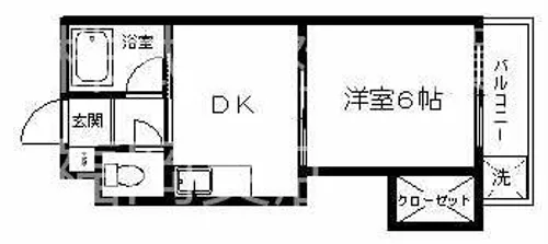 プレジデントハウスⅡ【304号室】の間取り