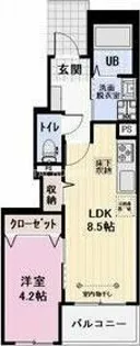 CIEL【1階】の間取り