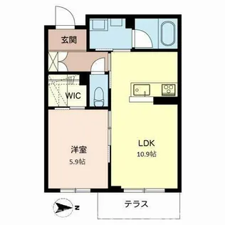 加東市下滝野【1階】の間取り