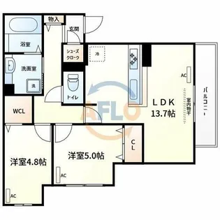 villa pacifico【3階】の間取り
