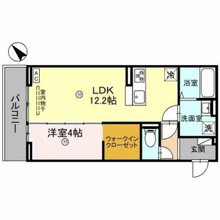 BRANSIA目川(ブランシア)【302号室】の間取り
