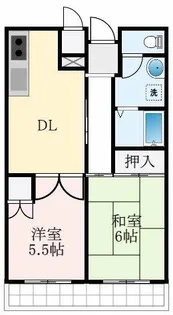 大阪府藤井寺市春日丘1丁目【マンション】の間取り