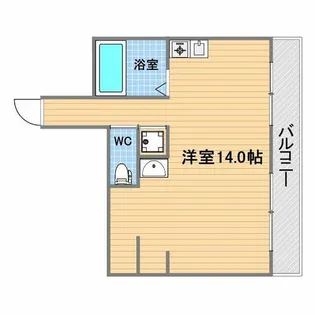 ピュアハウス甲子園【5階】の間取り