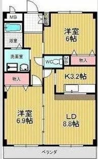 フォレスタ【1階】の間取り