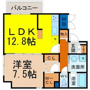 Stage本山(ステージ本山)【3階】の間取り