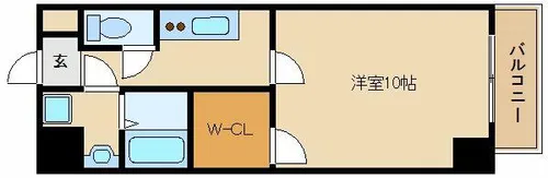 サムティ塚口レジデンス【7階】の間取り