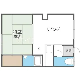 ビバ38【202号室】の間取り