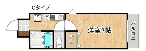 ケセラセラ【3階】の間取り