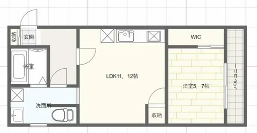 デュオ呉服町【3階】の間取り
