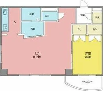 コンフォールエムズ【203号室】の間取り