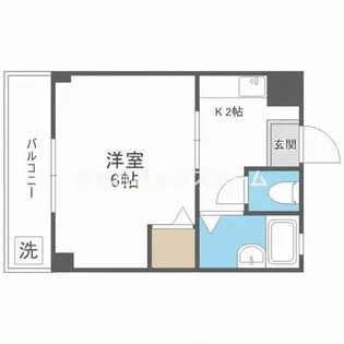 ネオセレス参番館【2階】の間取り
