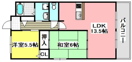 アトリオ M【3階】の間取り