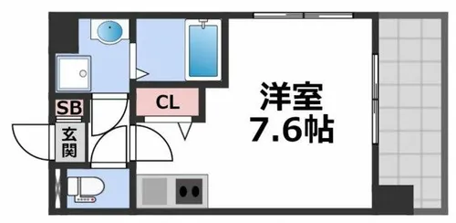 LOBANS東上【2階】の間取り