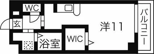 カルティエアラタマ【2階】の間取り