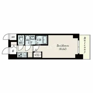 S-RESIDENCE熱田【10階】の間取り