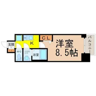 プレサンス大曽根駅前ファースト【4階】の間取り