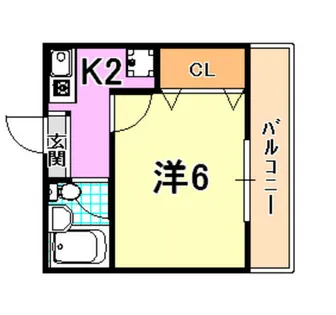 シャルムMITI【3階】の間取り