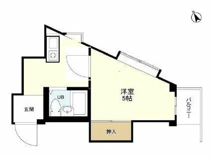 コサエールマンション【3階】の間取り
