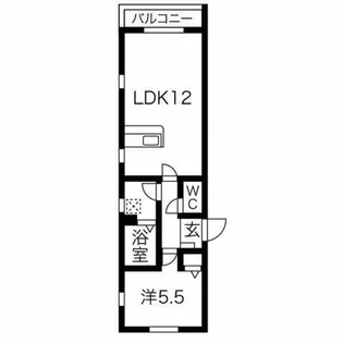 グランフォーレ名古屋【3階】の間取り