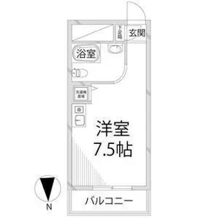 ラ・パルフェ・ド・アフェール【2階】の間取り