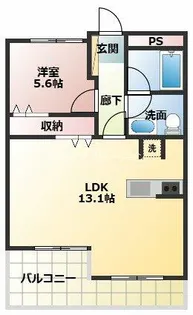 コナビレッジ【4階】の間取り
